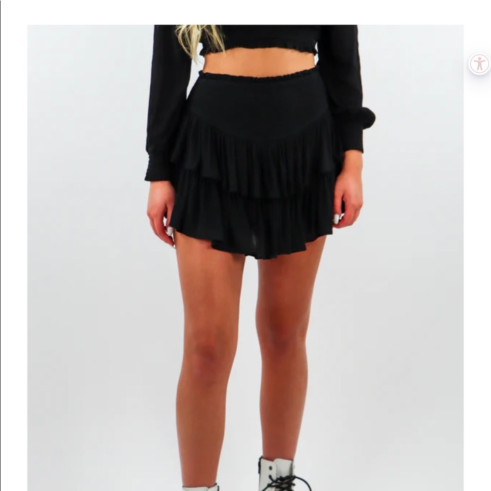Rock n rags black skirt